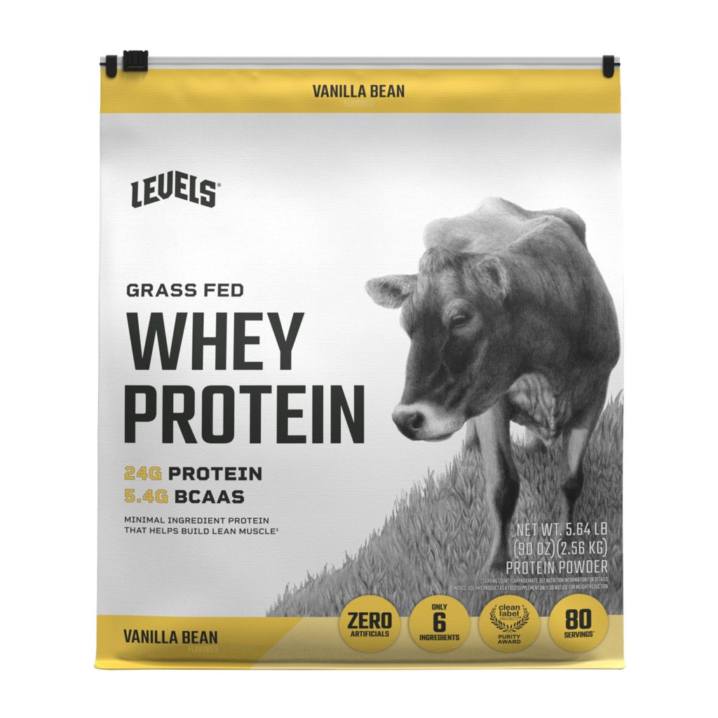 LEVELS VANILLA BEAN WHEY PROTEIN 5.64 LB