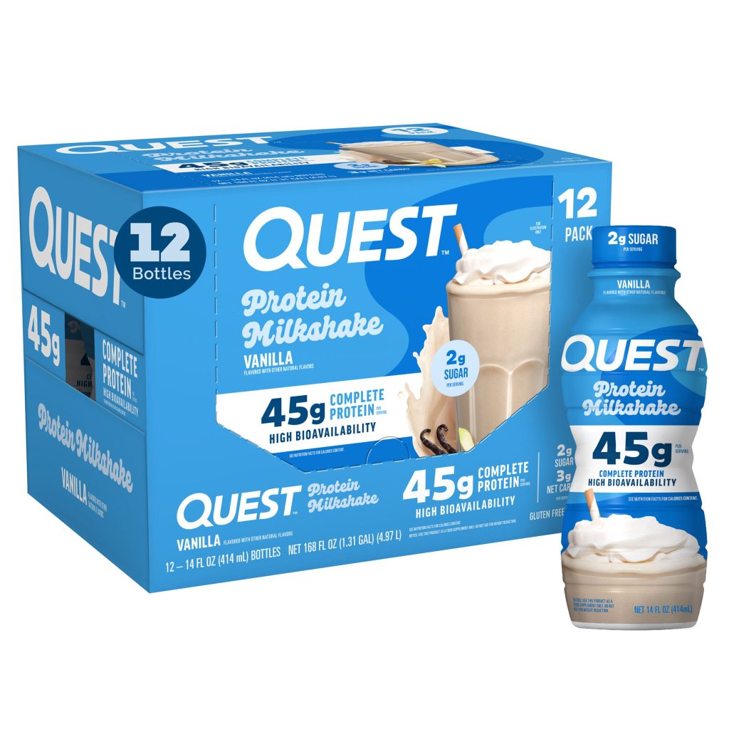 QUEST 45G PROTEIN SHAKE 14 FL OZ / 12 PK