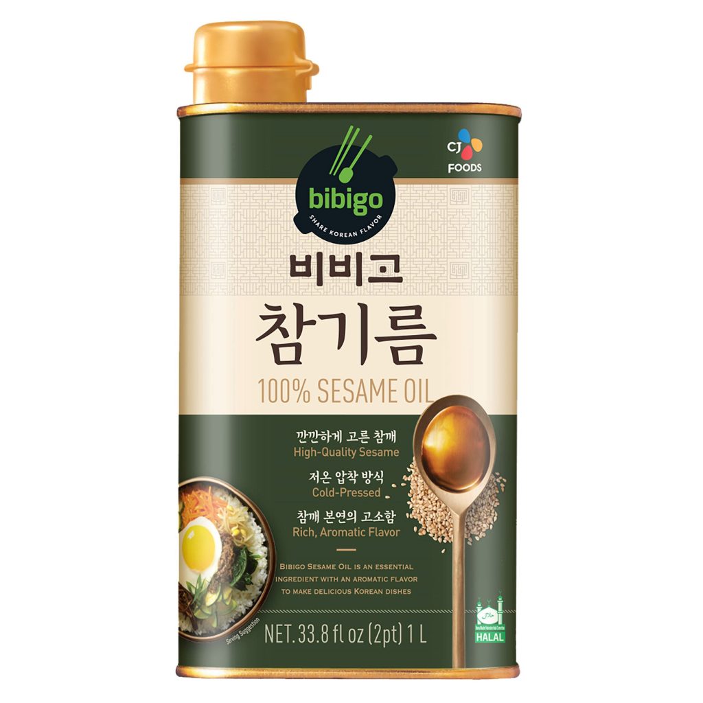 BIBIGO SESAME OIL 33.8 OZ