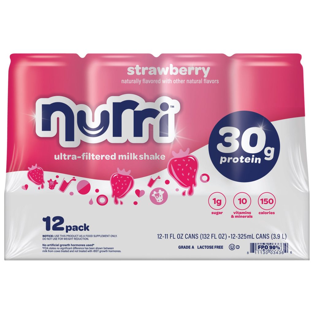 NURRI PROTEIN SHAKE STRAWBERRY 11 FL OZ/12 PK