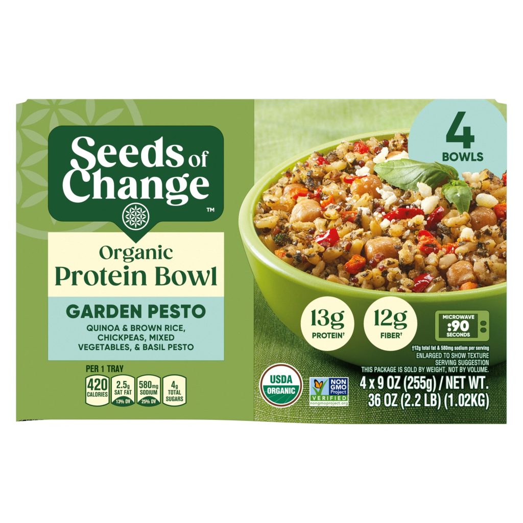 ORGANIC SEED OF CHANGE PESTO PROTEIN BOWL 4/9 OZ