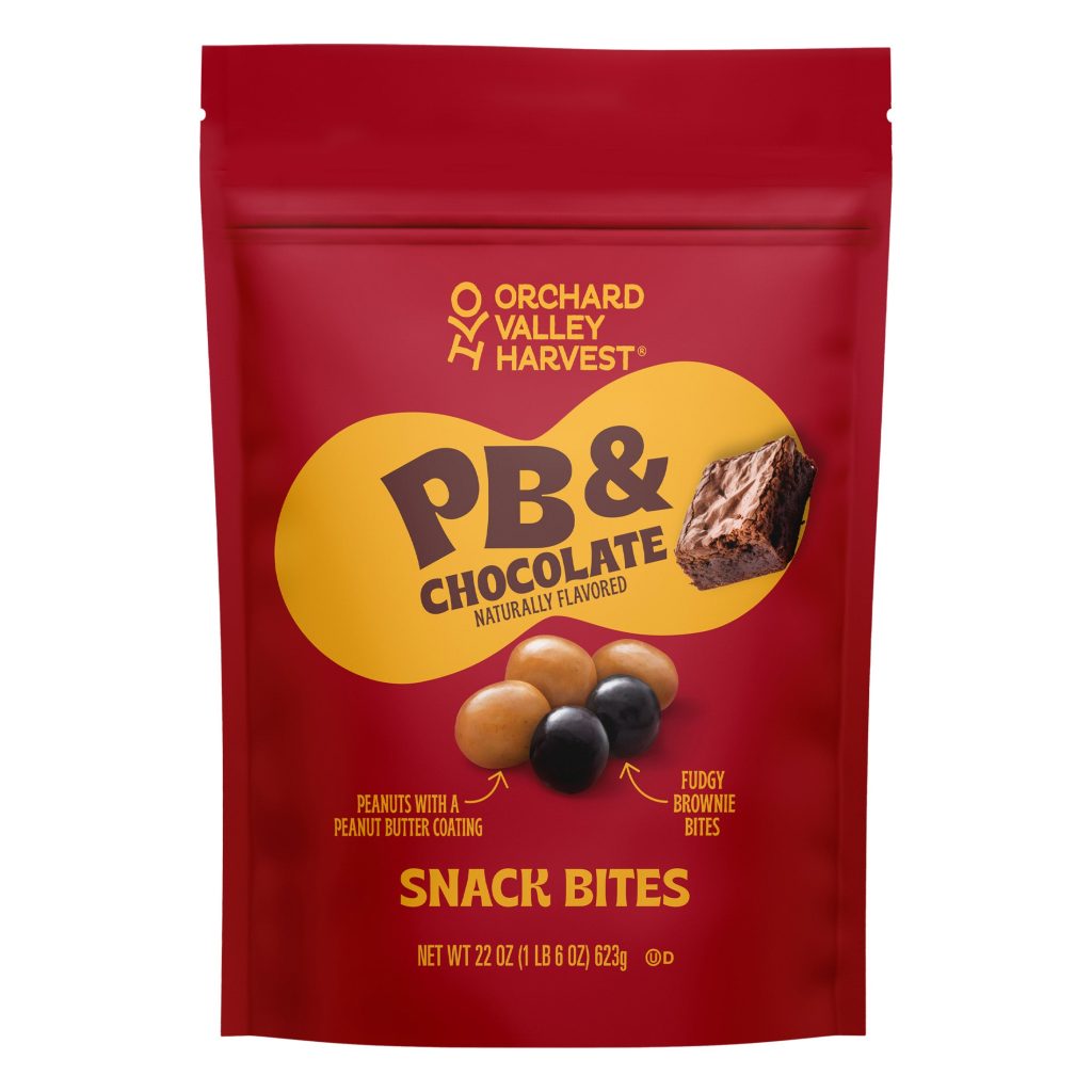 ORCHARD VALLEY HARVEST PB & CHOCOLATE BROWNIE SNACK MIX 22 OZ