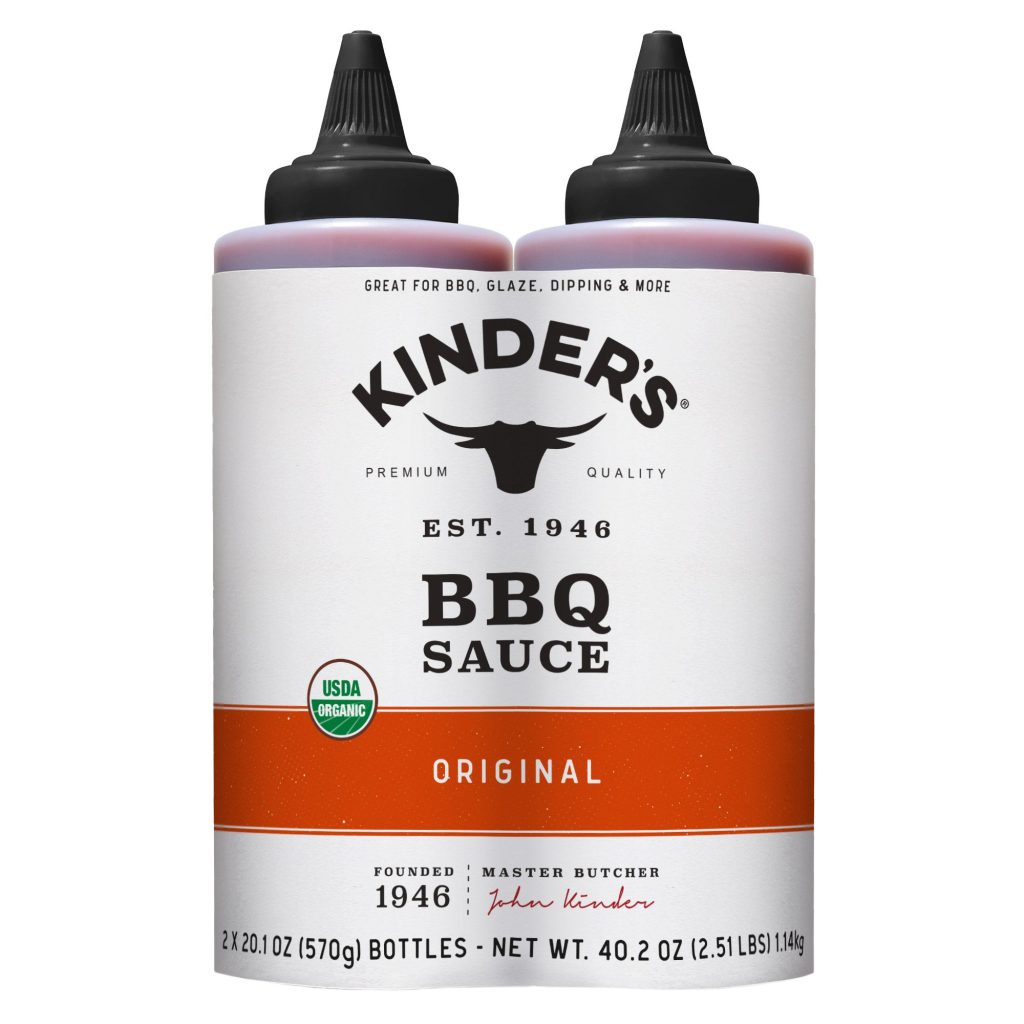 KINDER’S ORGANIC ORIGINAL BBQ SAUCE 2/20.1 OZ