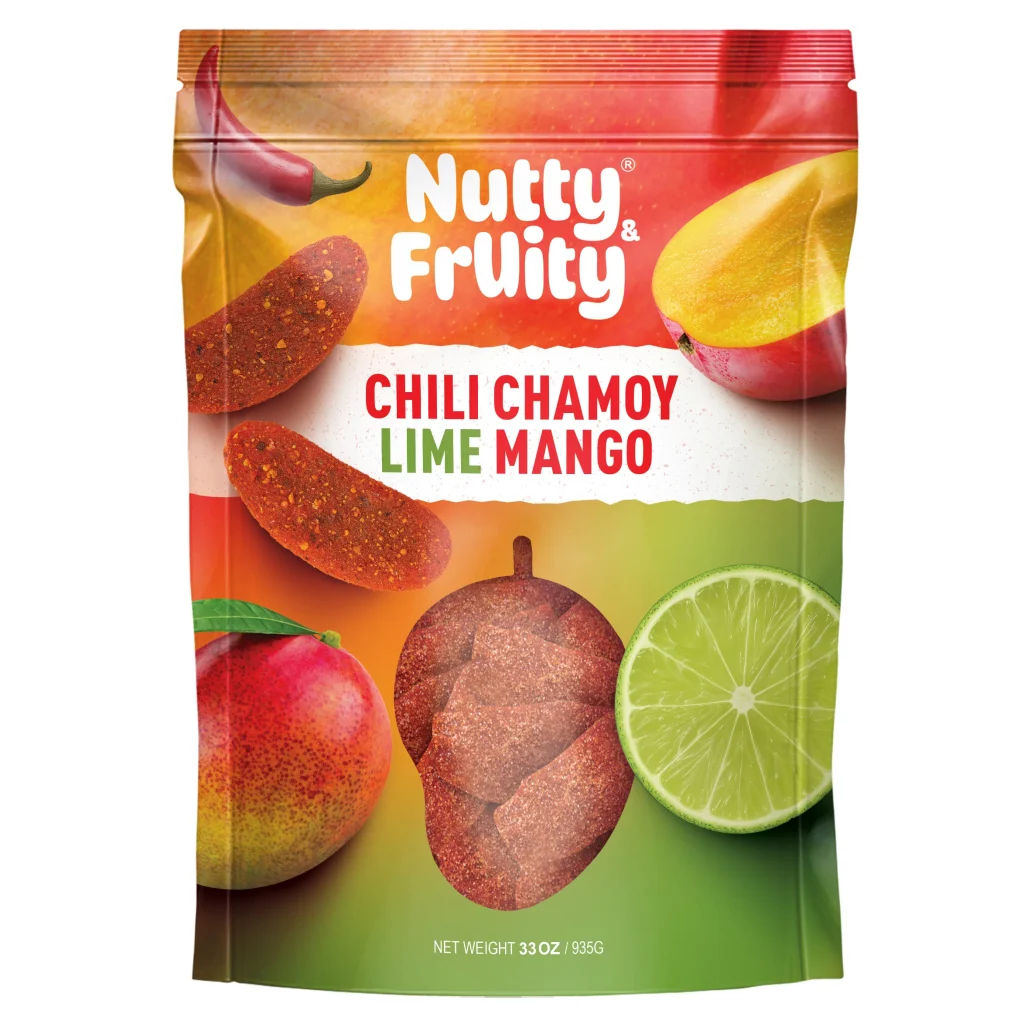 NUTTY & FRUITY CHILI CHAMOY LIME MANGO 33 OZ