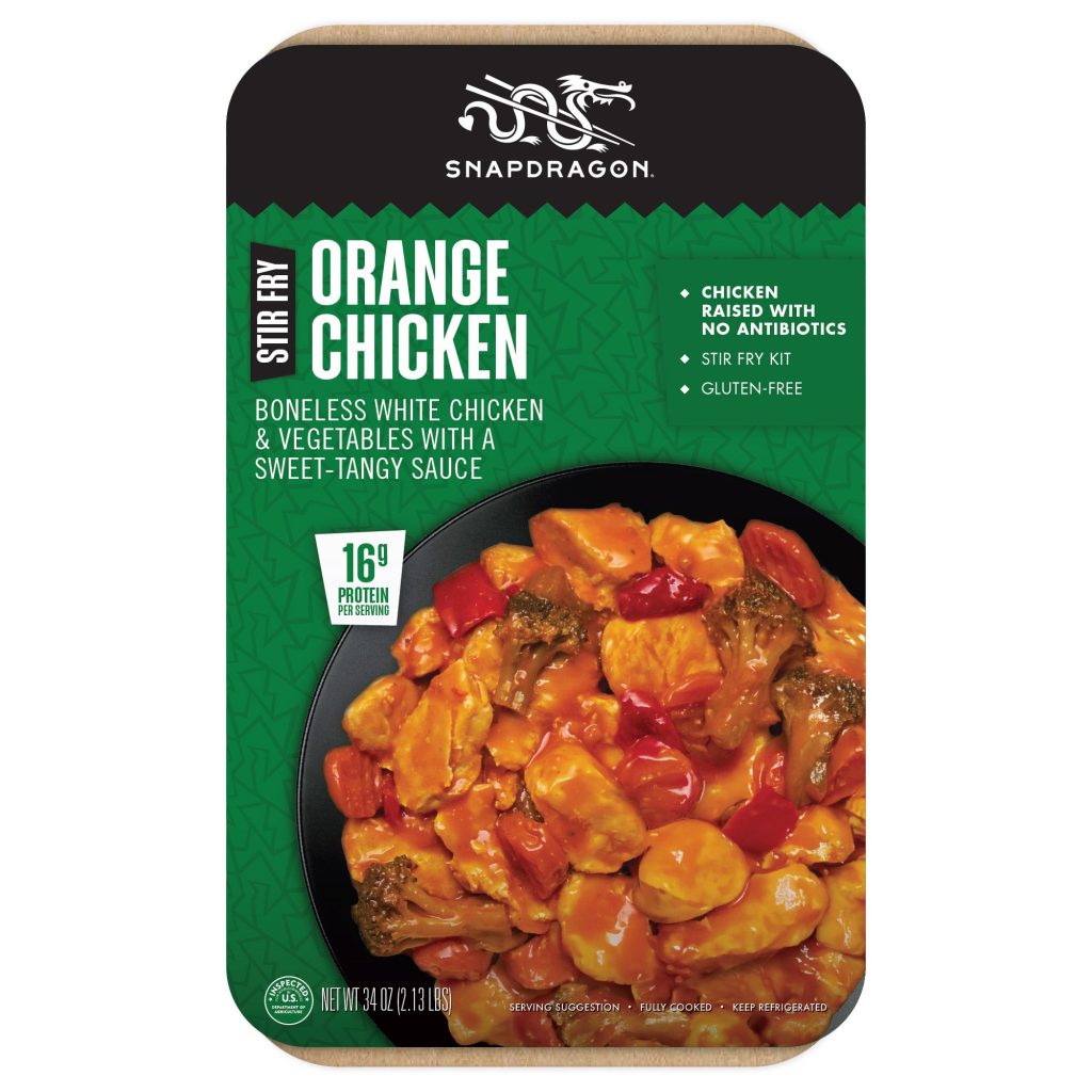 SNAPDRAGON ORANGE CHICKEN 34 OZ