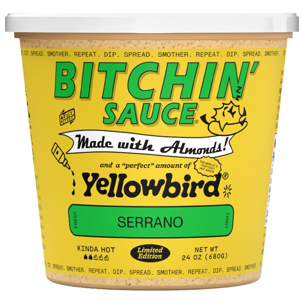 BITCHIN’ SAUCE YELLOWBIRD SERRANO 24 OZ