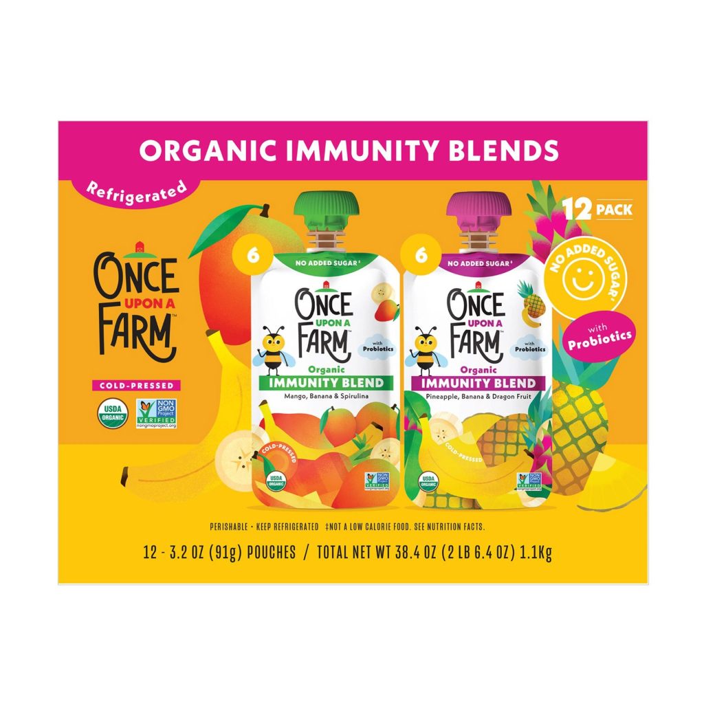 ONCE UPON A FARM ORGANIC IMMUNITY BLEND 12/3.2 OZ