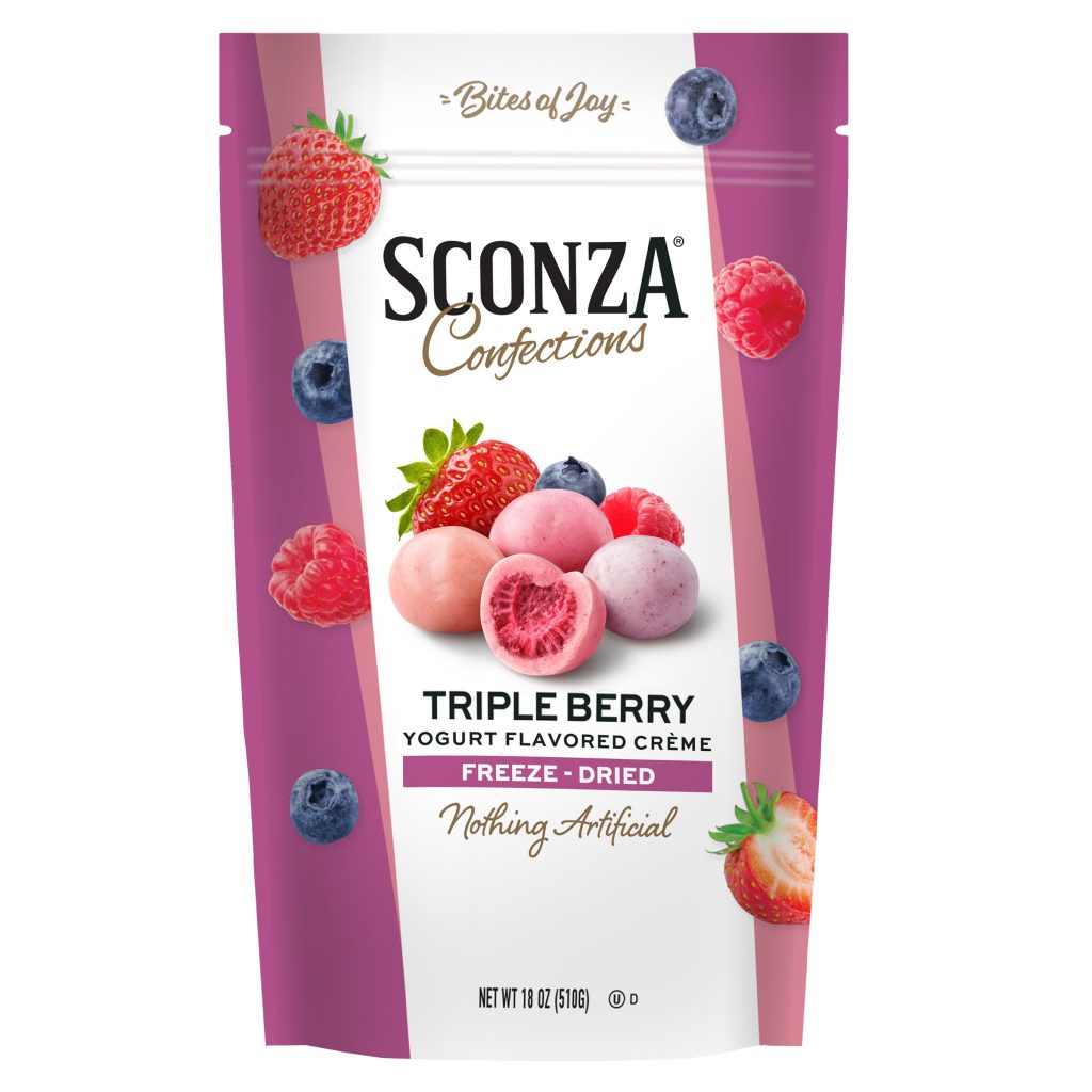 SCONZA FREEZE DRIED BERRY MIX 18 OZ