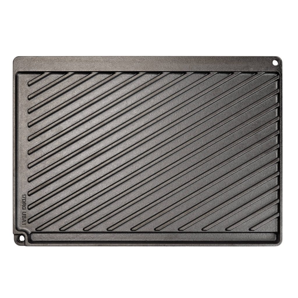 LODGE SEASONED CAST IRON REVERSIBLE GRILL