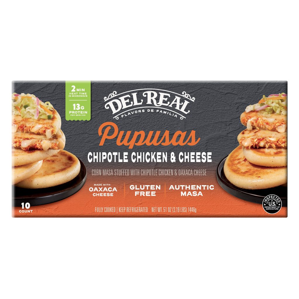 DEL REAL CHIPOTLE CHICKEN PUPUSAS 51 OZ