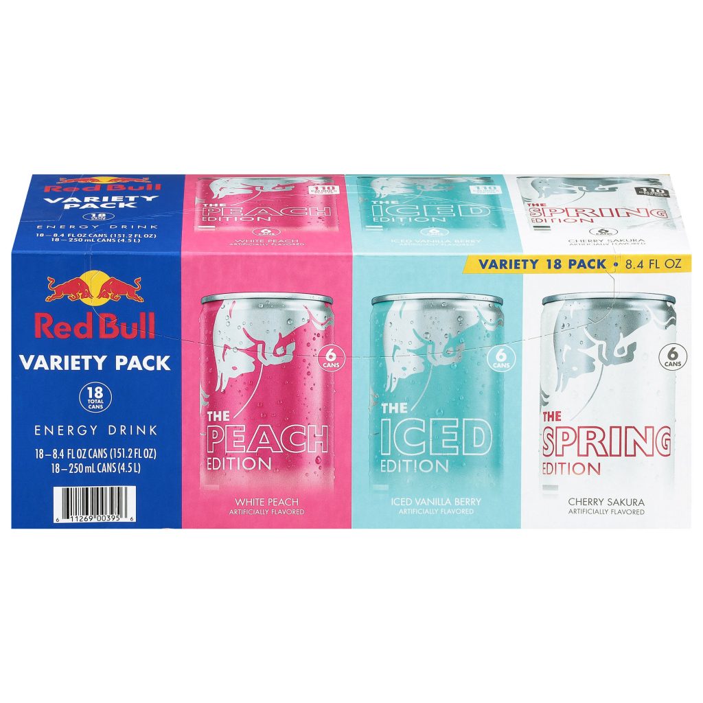 RED BULL SPRING EDITION VARIETY 18/8.4 OZ