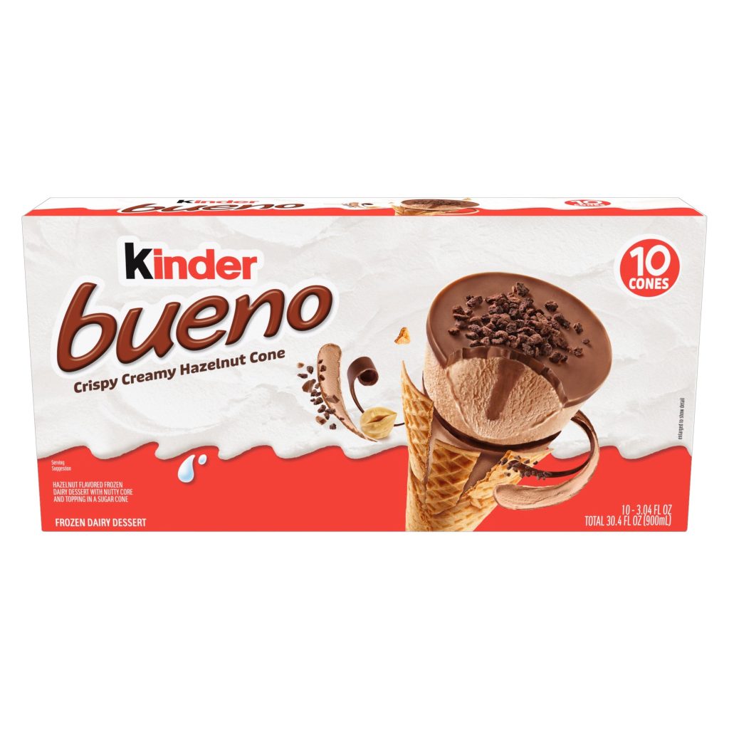KINDER BUENO HAZELNUT CONES 10/3.04 OZ EA
