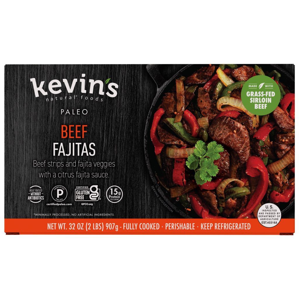 KEVIN’S BEEF FAJITAS 32 OZ