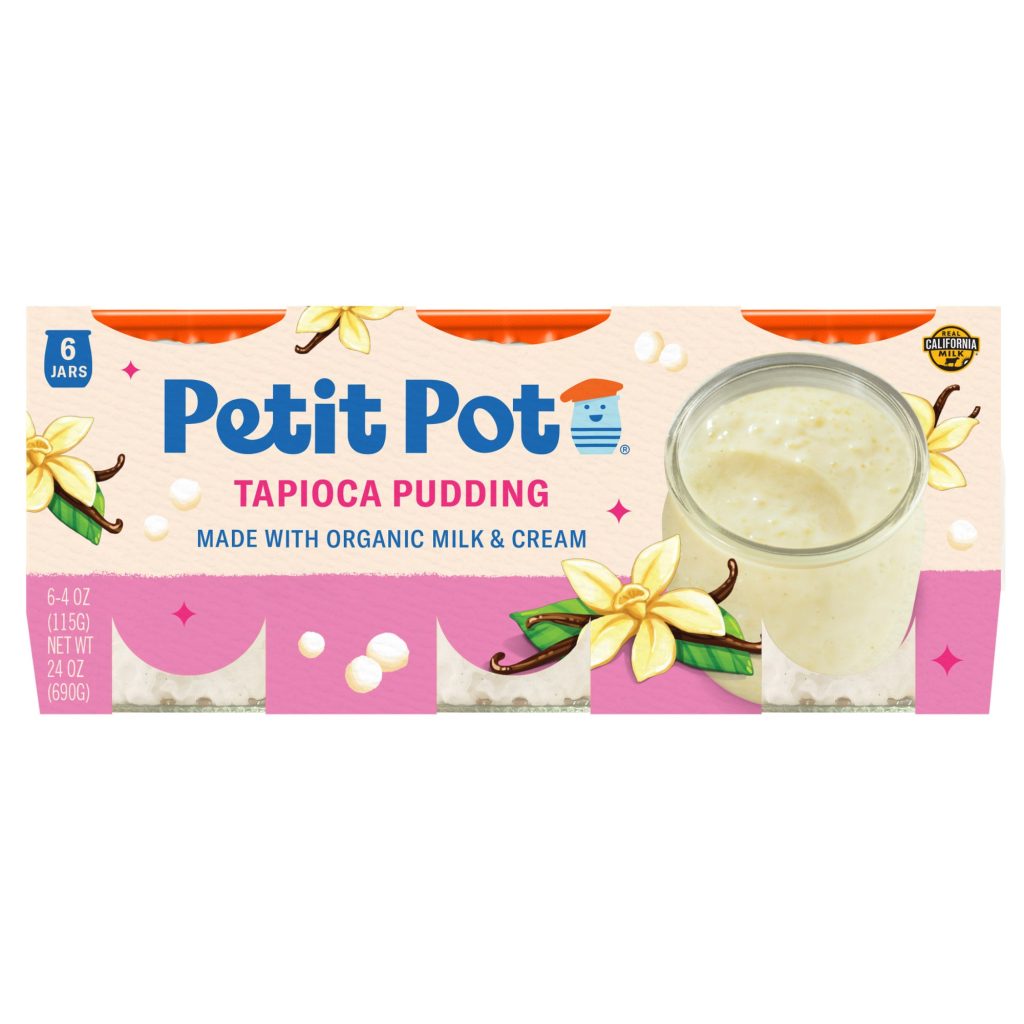 PETIT POT TAPIOCA PUDDING 6/4 OZ