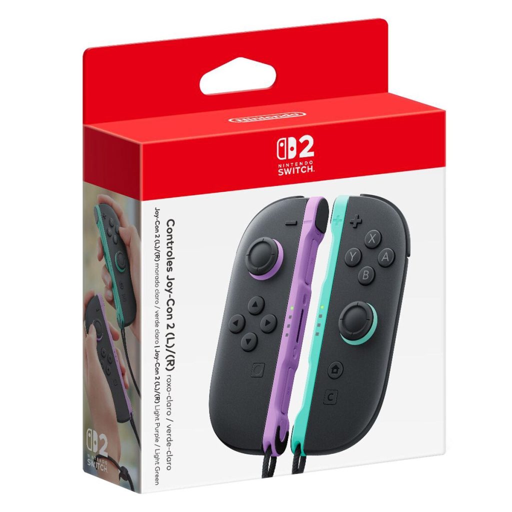 JOY-CON 2 (L/R) PURPLE & GREEN FOR NINTENDO SWITCH 2