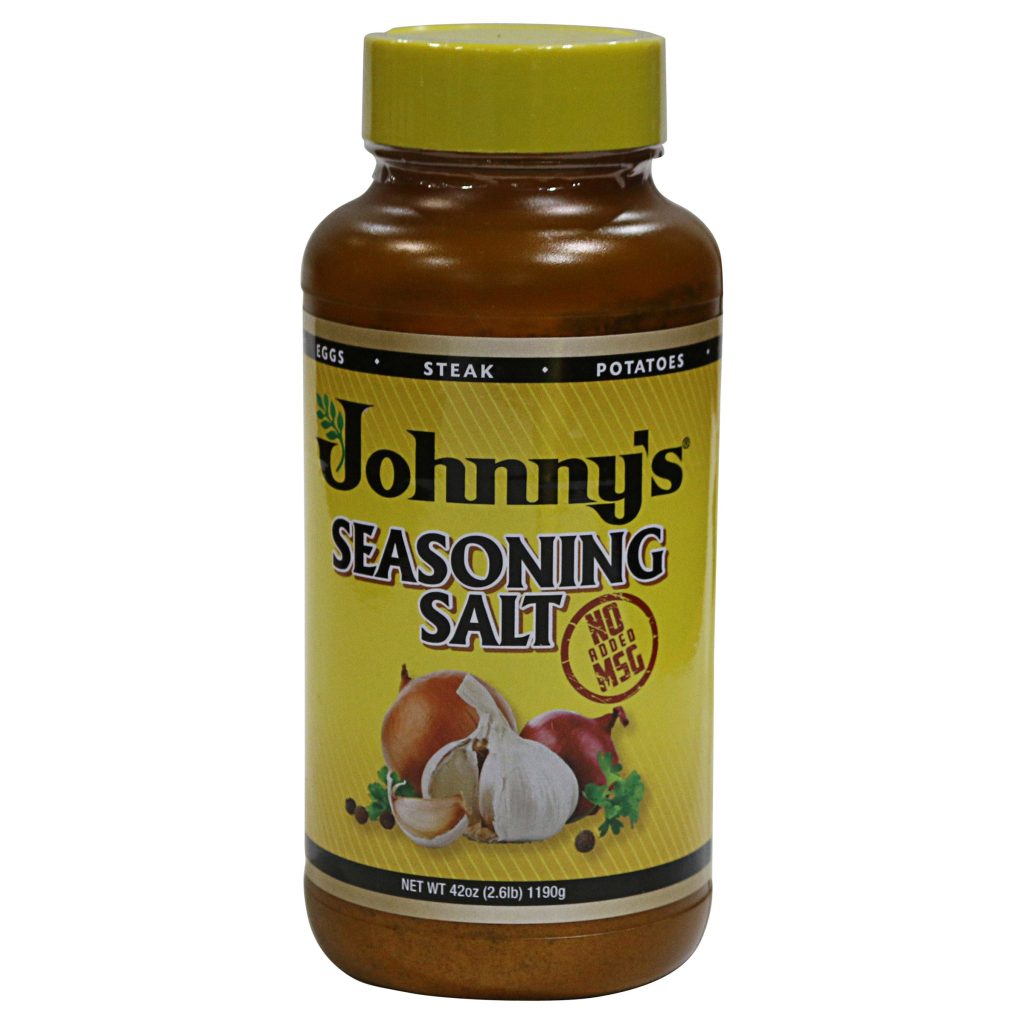 JOHNNY’S NO MSG SEASONING SALT 42 OZ