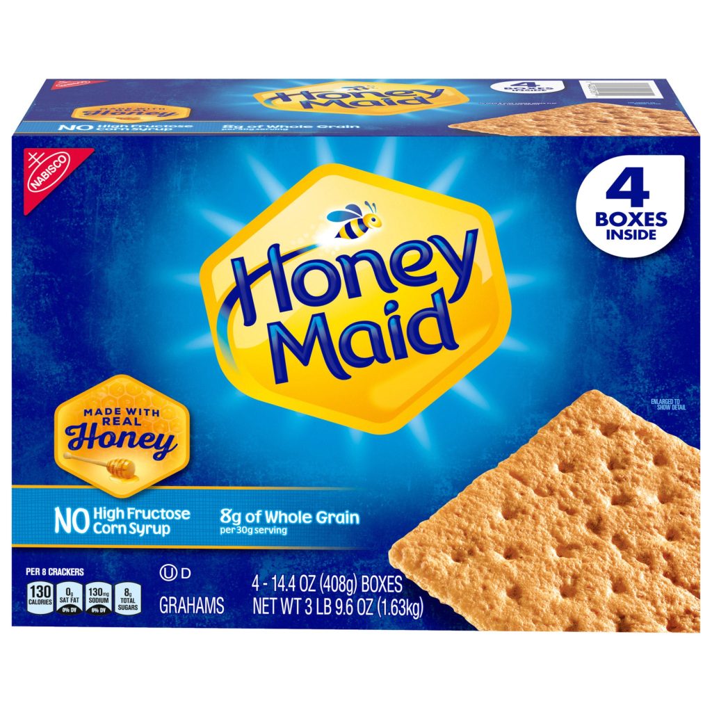 NABISCO HONEY MAID GRAHAM 4/14.4 OZ