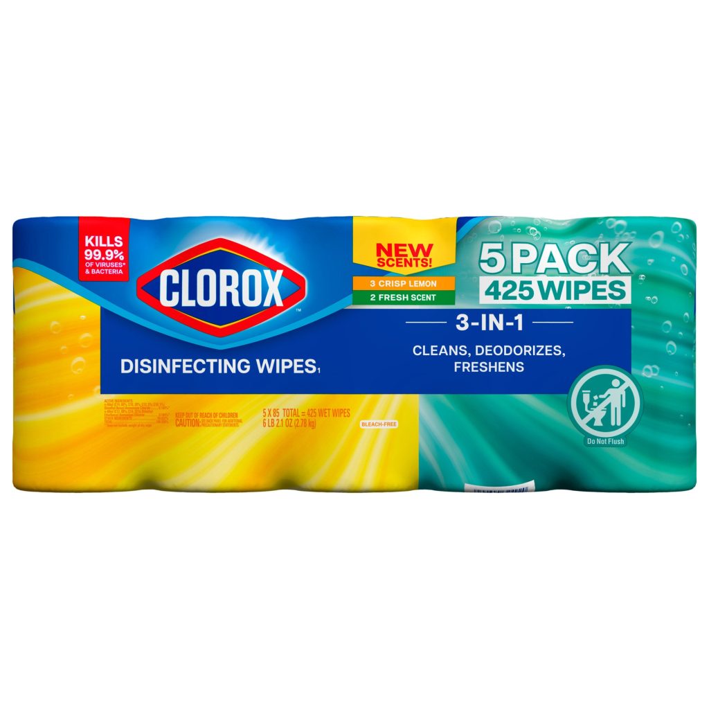 CLOROX DISINFECTING WIPES 5/85 CT