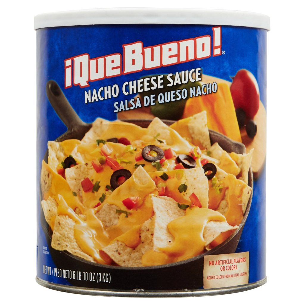 QUE BUENO NACHO CHEESE SAUCE #10 CAN