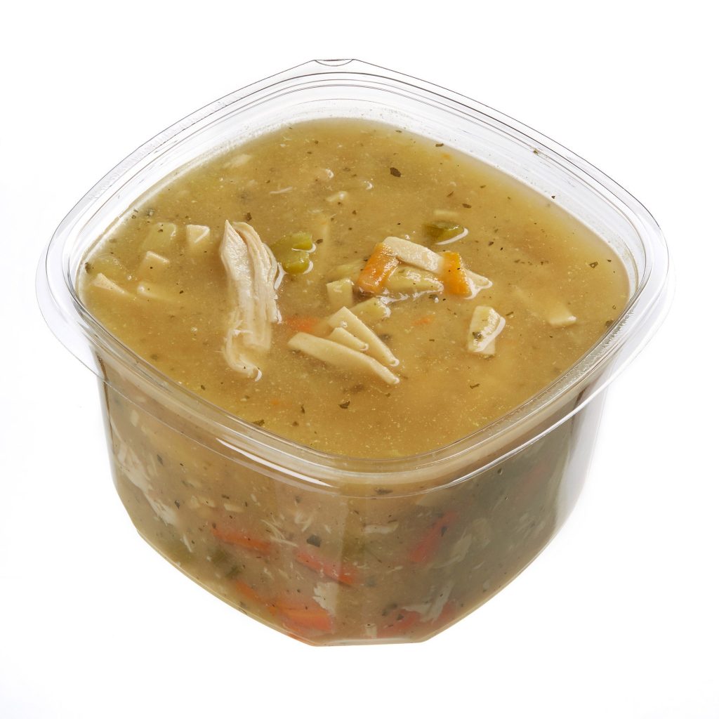 ROTISSERIE CHICKEN NOODLE SOUP PER LB