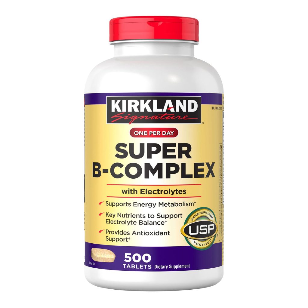 KIRKLAND SIGNATURE SUPER B COMPLEX W/ELECTROLYTES 500CT