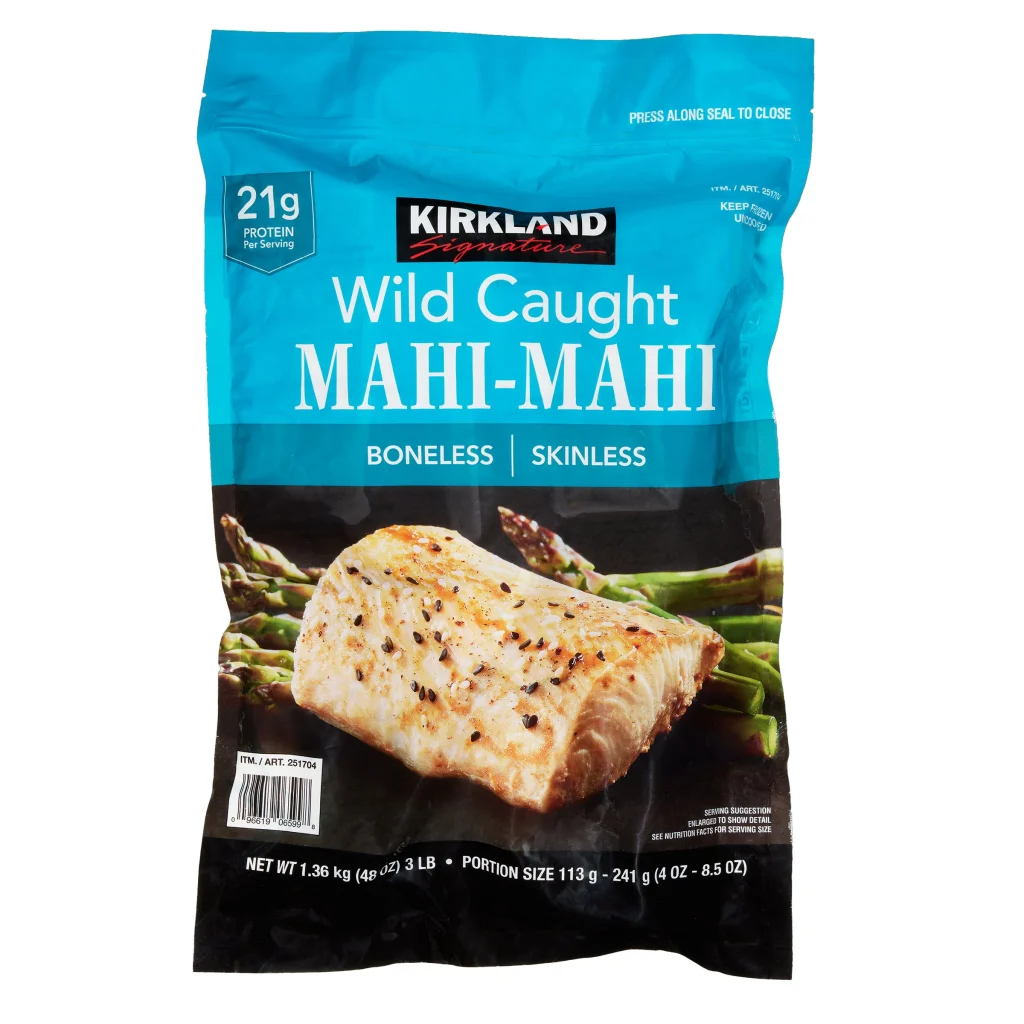 KIRKLAND SIGNATURE WILD MAHI-MAHI 3 LBS
