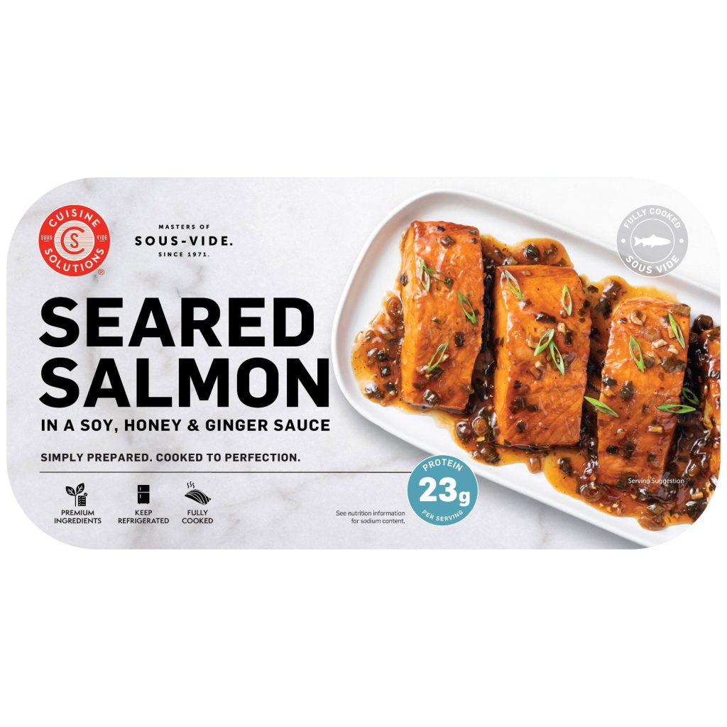 CUISINE SOLUTIONS HONEY GINGER SALMON PRICE PER POUND