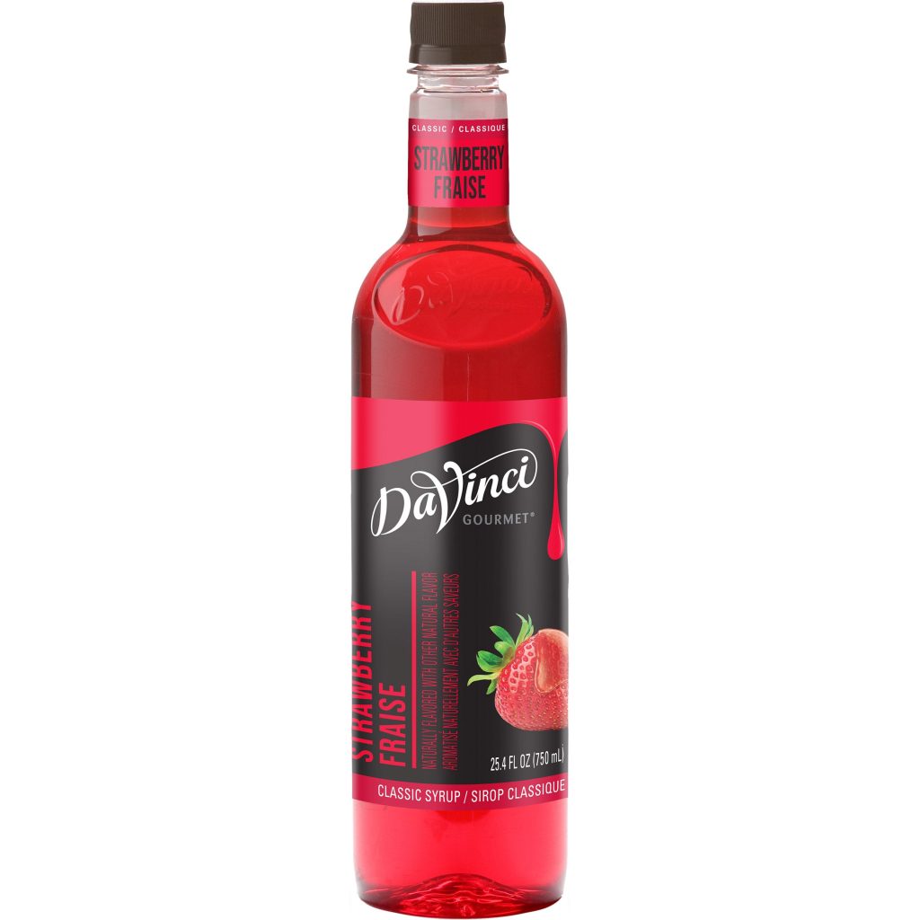 DAVINCI GOURMET STRAWBERRY SYRUP 25.4 FL OZ