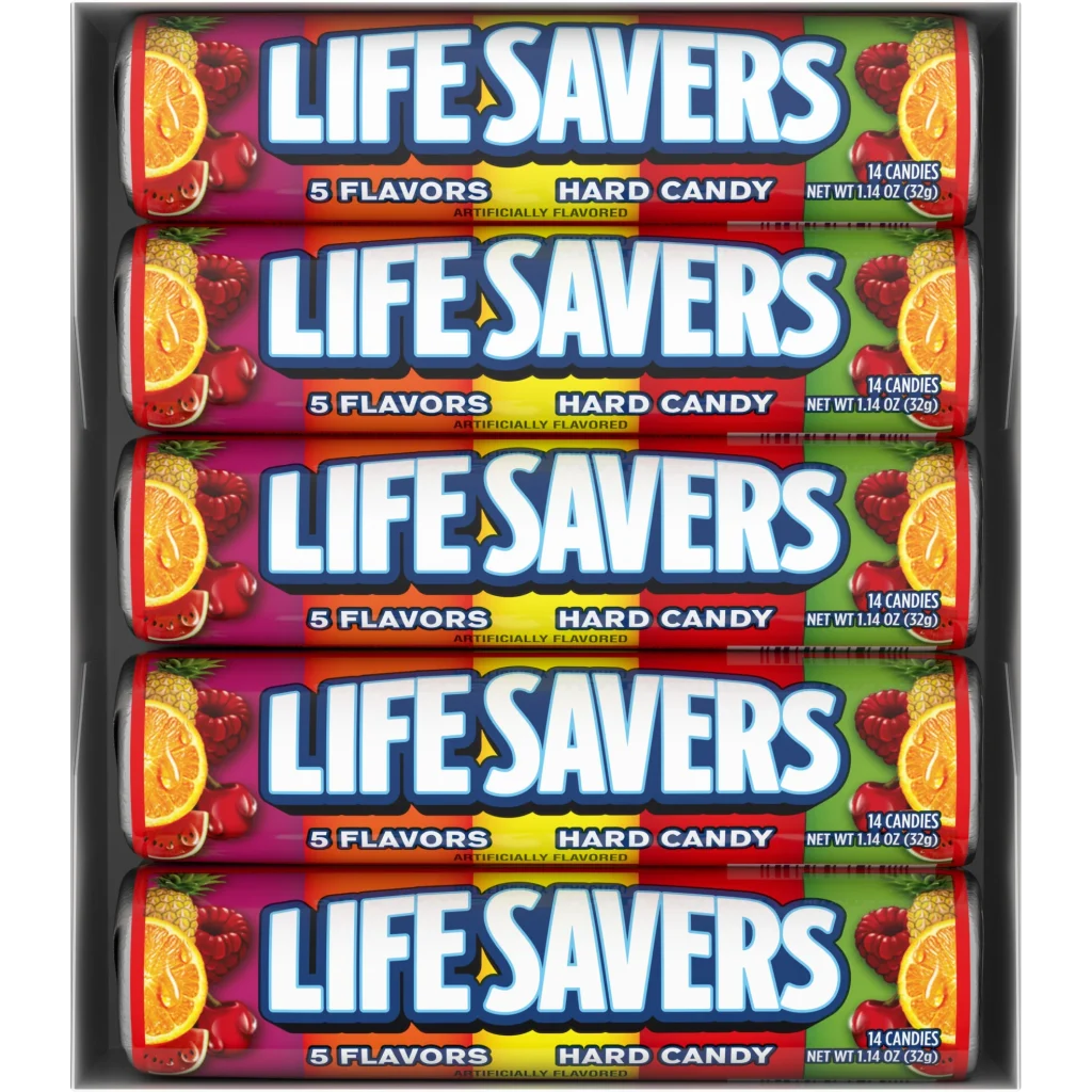 LIFE SAVERS HARD CANDY ROLLS 20 CT/1.14 OZ