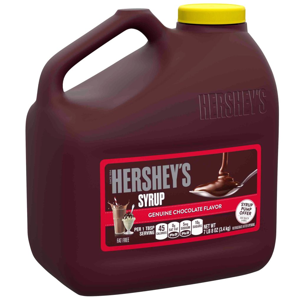 HERSHEY’S CHOCOLATE SYRUP 120 OZ