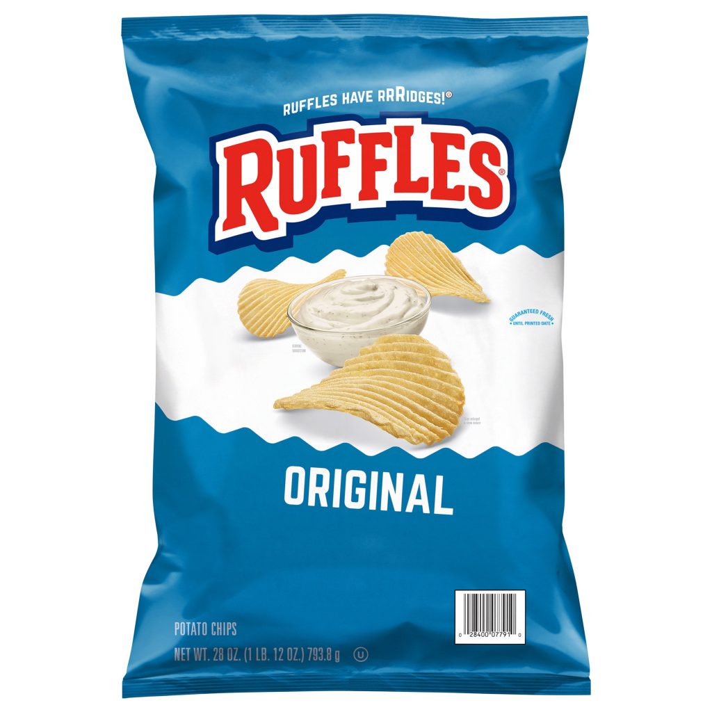 RUFFLES ORIGINAL 28 OZ