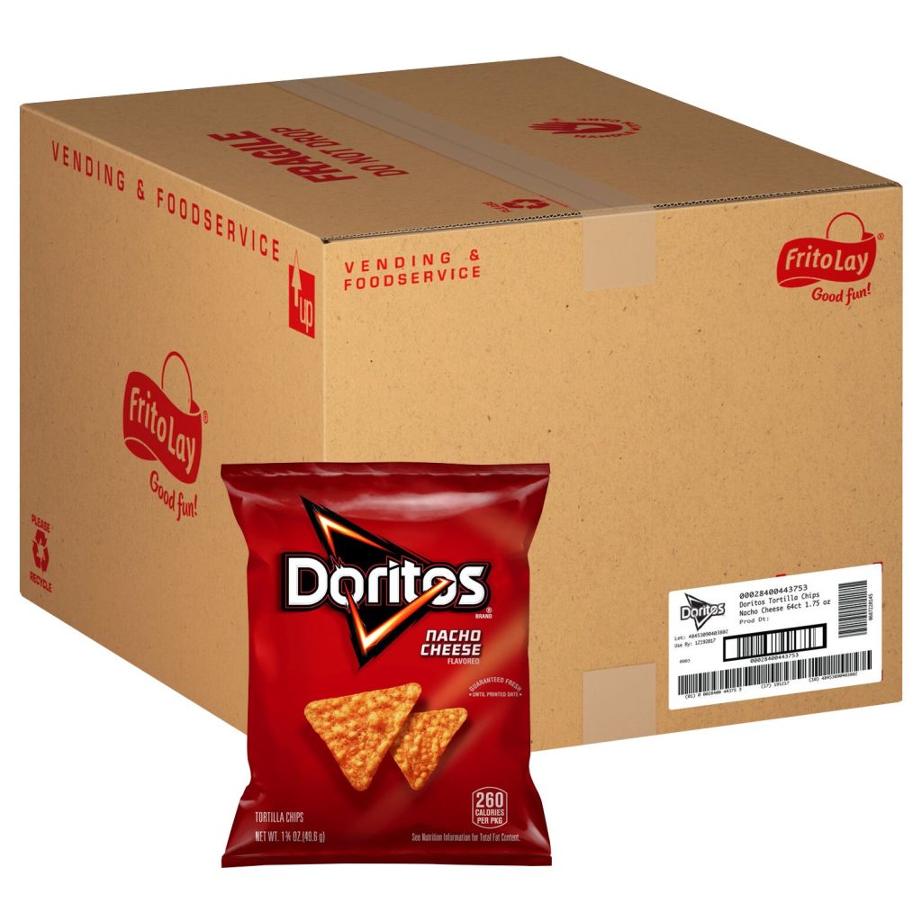 DORITOS NACHO CHEESE 64 CT/1.75 OZ