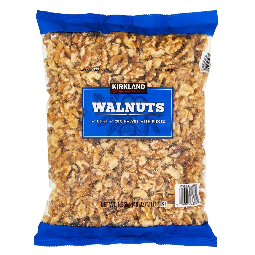 KIRKLAND SIGNATURE WALNUTS 3 LBS