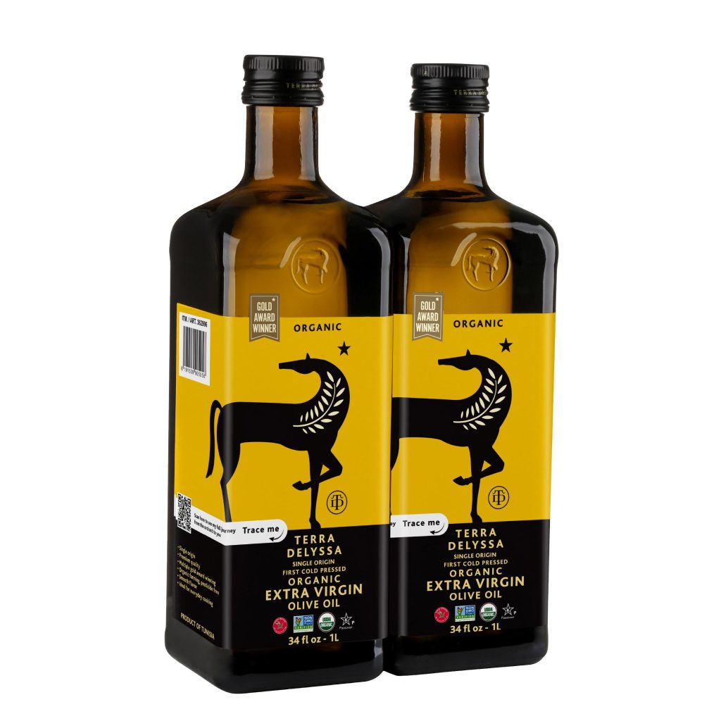 TERRA DELYSSA ORGANIC EXTRA VIRGIN OLIVE OIL 2/1 L