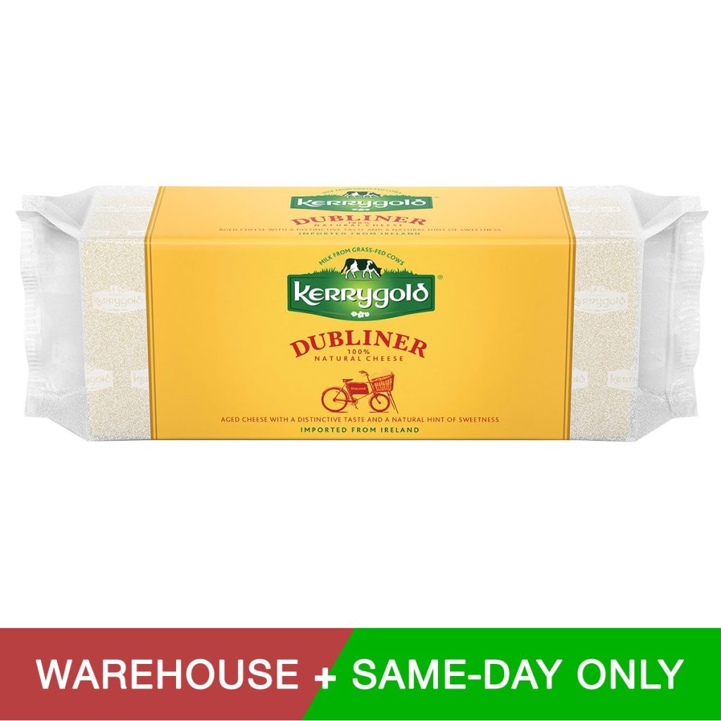 KERRYGOLD DUBLINER IMPORTED IRISH CHEESE PRICE PER POUND