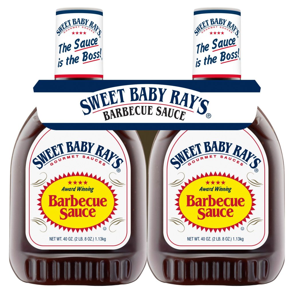 SWEET BABY RAY’S BARBECUE SAUCE 2/40 OZ