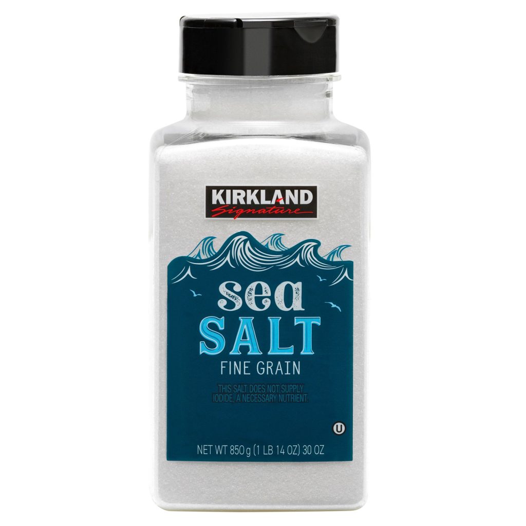 KIRKLAND SIGNATURE SEA SALT 30 OZ