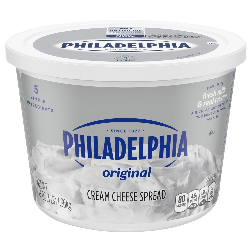 PHILADELPHIA SOFT CREAM CHEESE 48 OZ