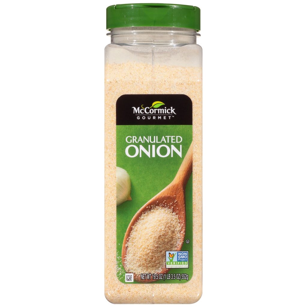 MCCORMICK GRANULATED ONION 19.5 OZ