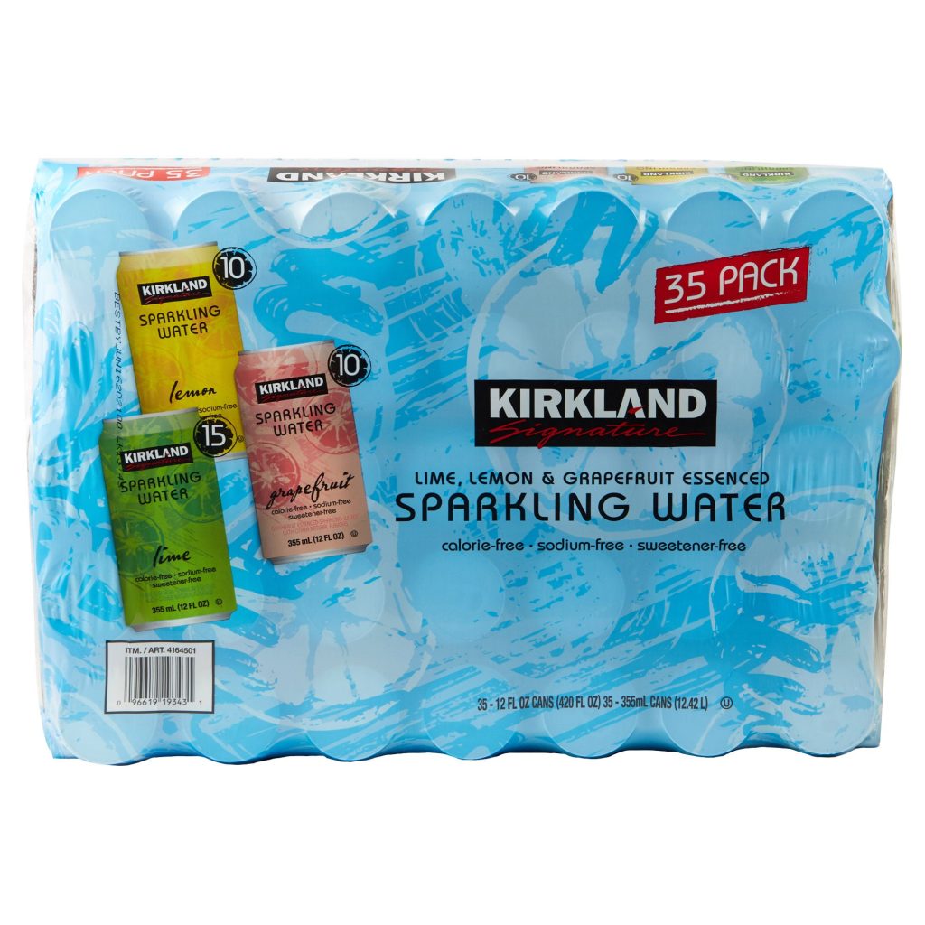 KIRKLAND SIGNATURE SPARKLING WATER 35/12 OZ