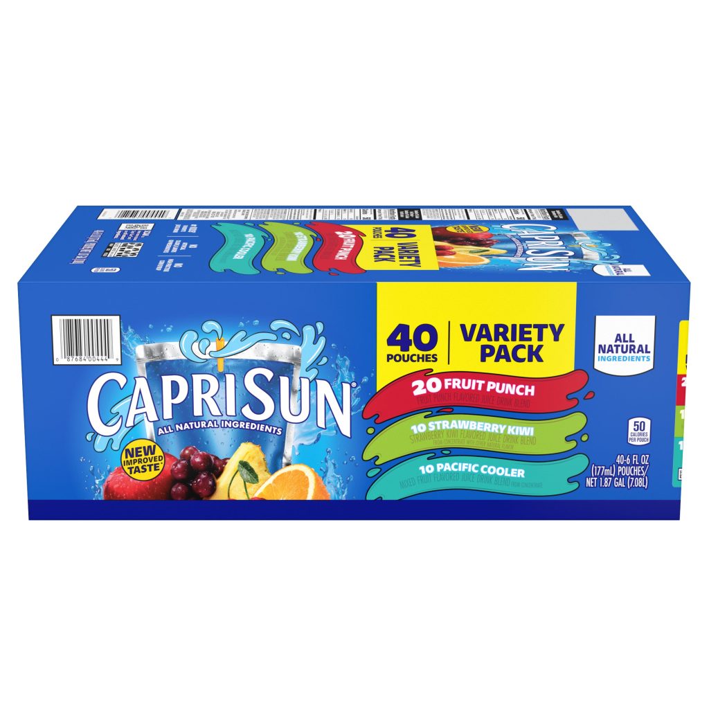CAPRI SUN JUICE VARIETY PACK 40/6 OZ