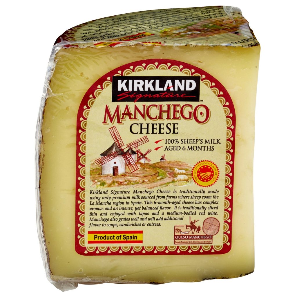 KIRKLAND SIGNATURE SPANISH MANCHEGO 6 MO PRICE PER POUND