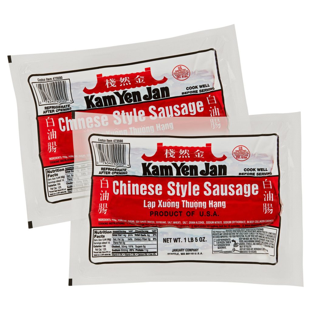 KAM YEN JAN CHINESE STYLE SAUSAGE 2/21 OZ