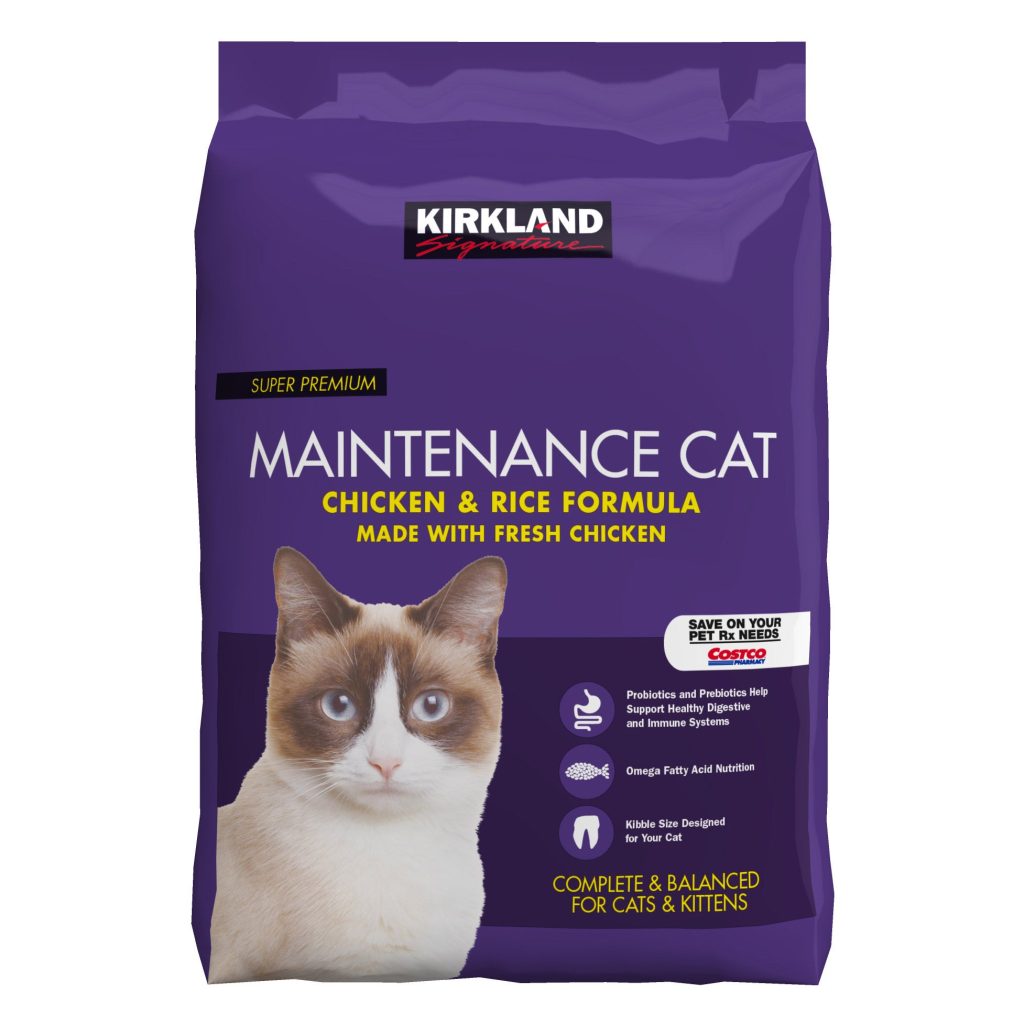 KIRKLAND SIGNATURE CHICKEN & RICE CAT FOOD 25 LB
