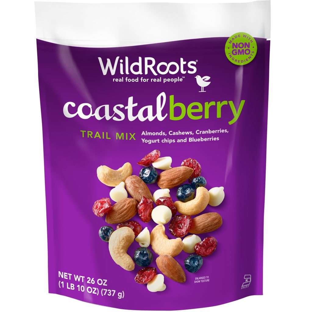 WILDROOTS TRAIL MIX COASTAL BERRY 26 OZ