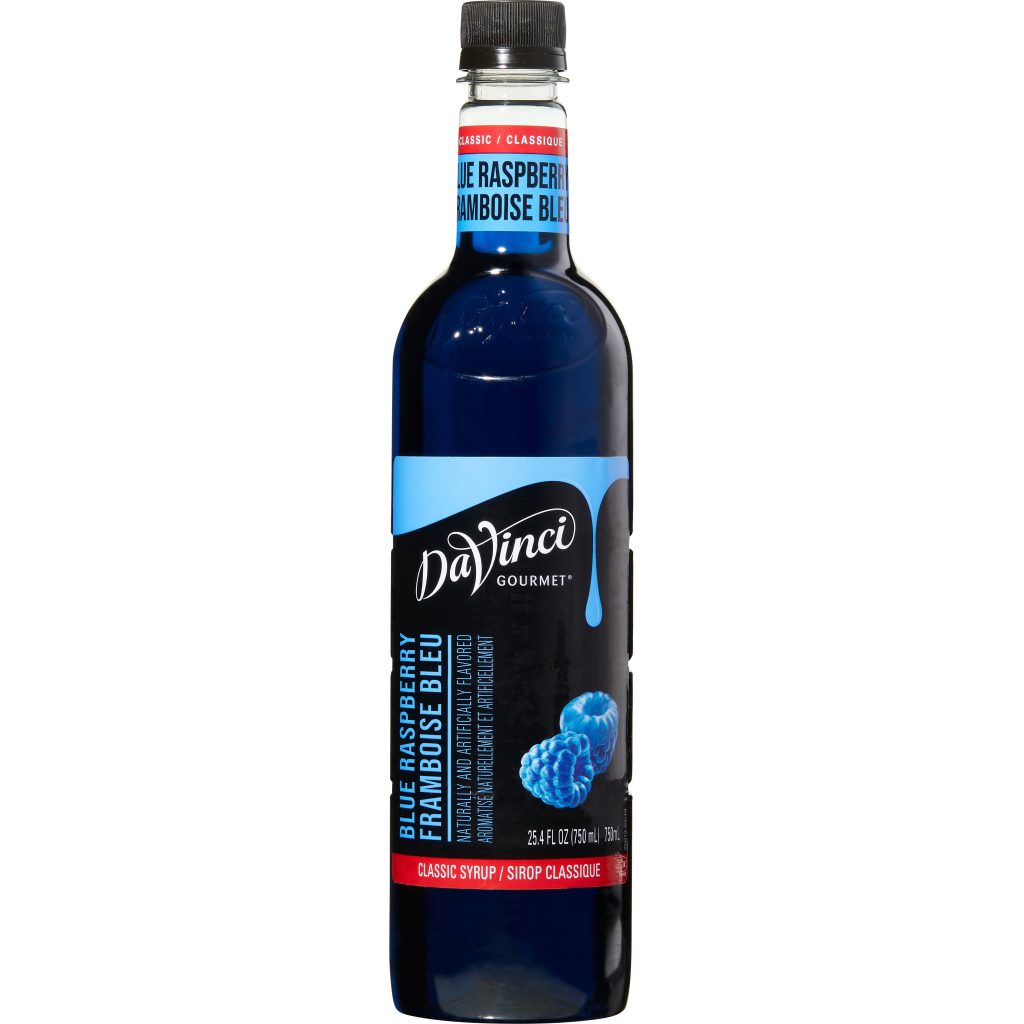 DAVINCI GOURMET BLUE RASPBERRY SYRUP 25.4 FL OZ