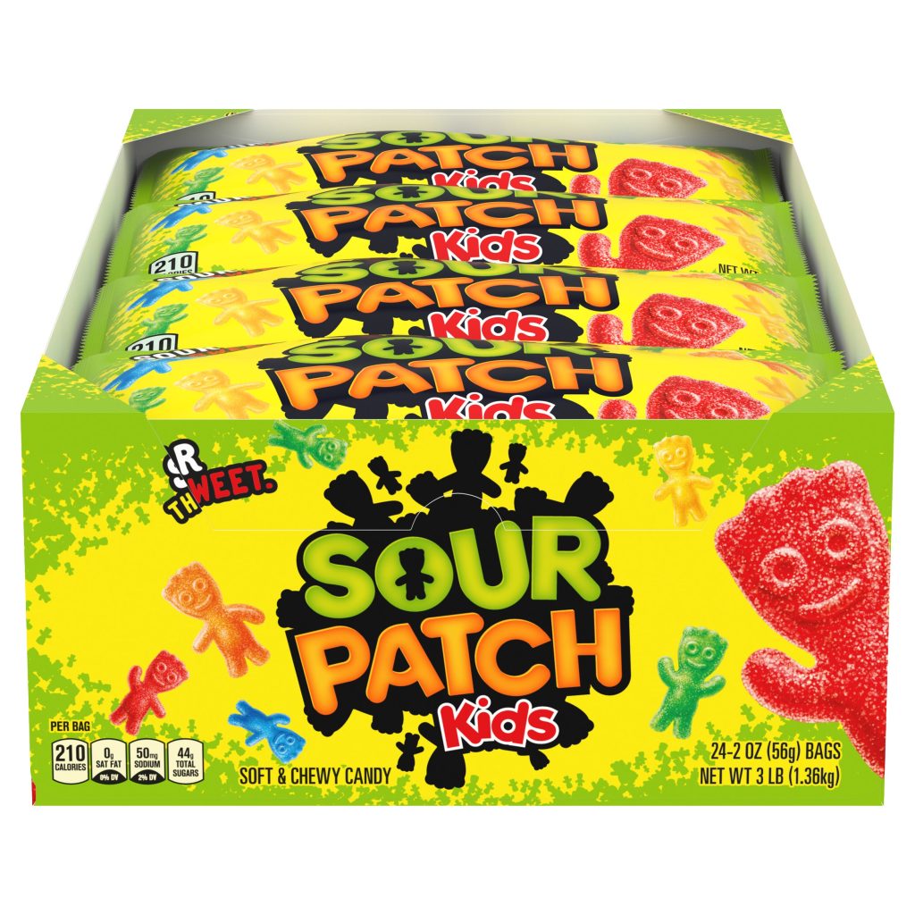 SOUR PATCH KIDS SOFT AND CHEWY CANDY 24 CT/2 OZ