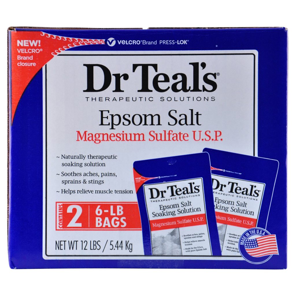 DR. TEAL’S EPSOM SALT 2 X 6LB BAGS