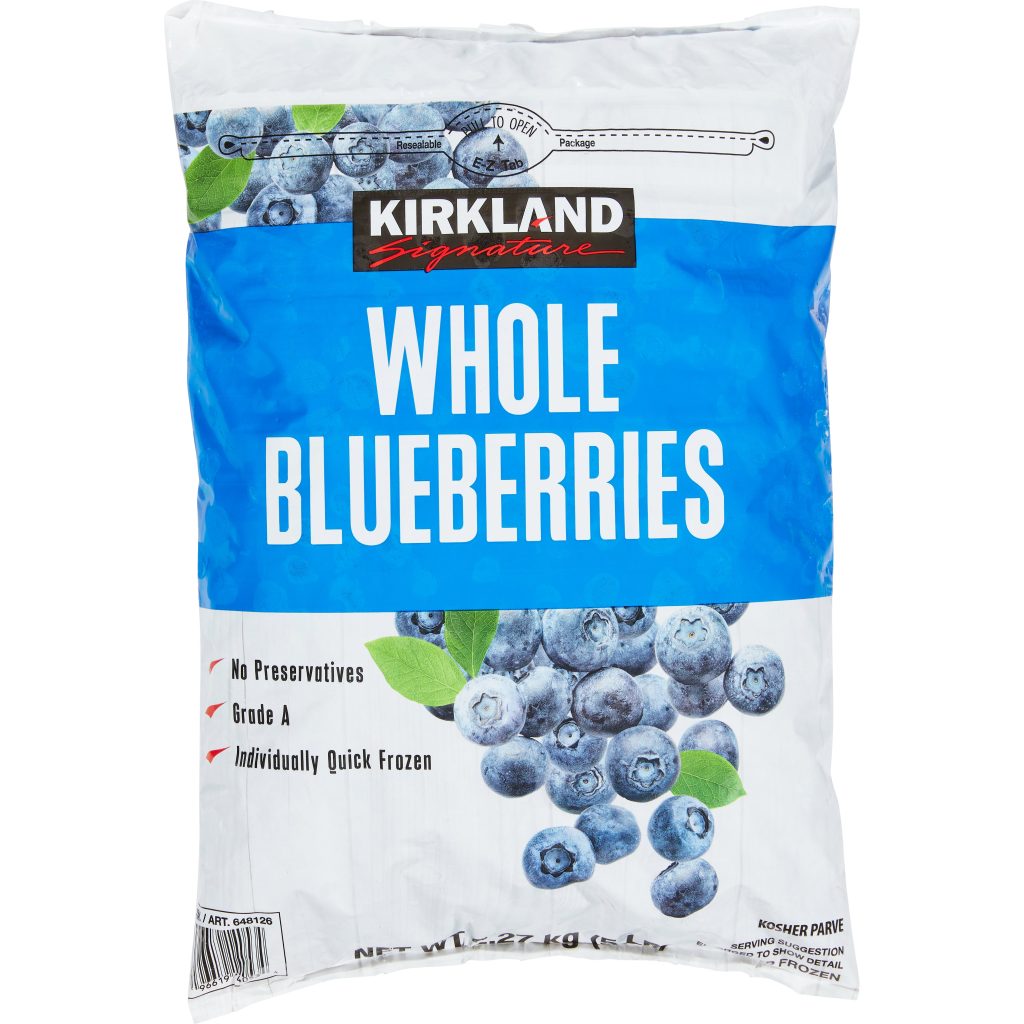 KIRKLAND SIGNATURE BLUEBERRIES 5 LBS