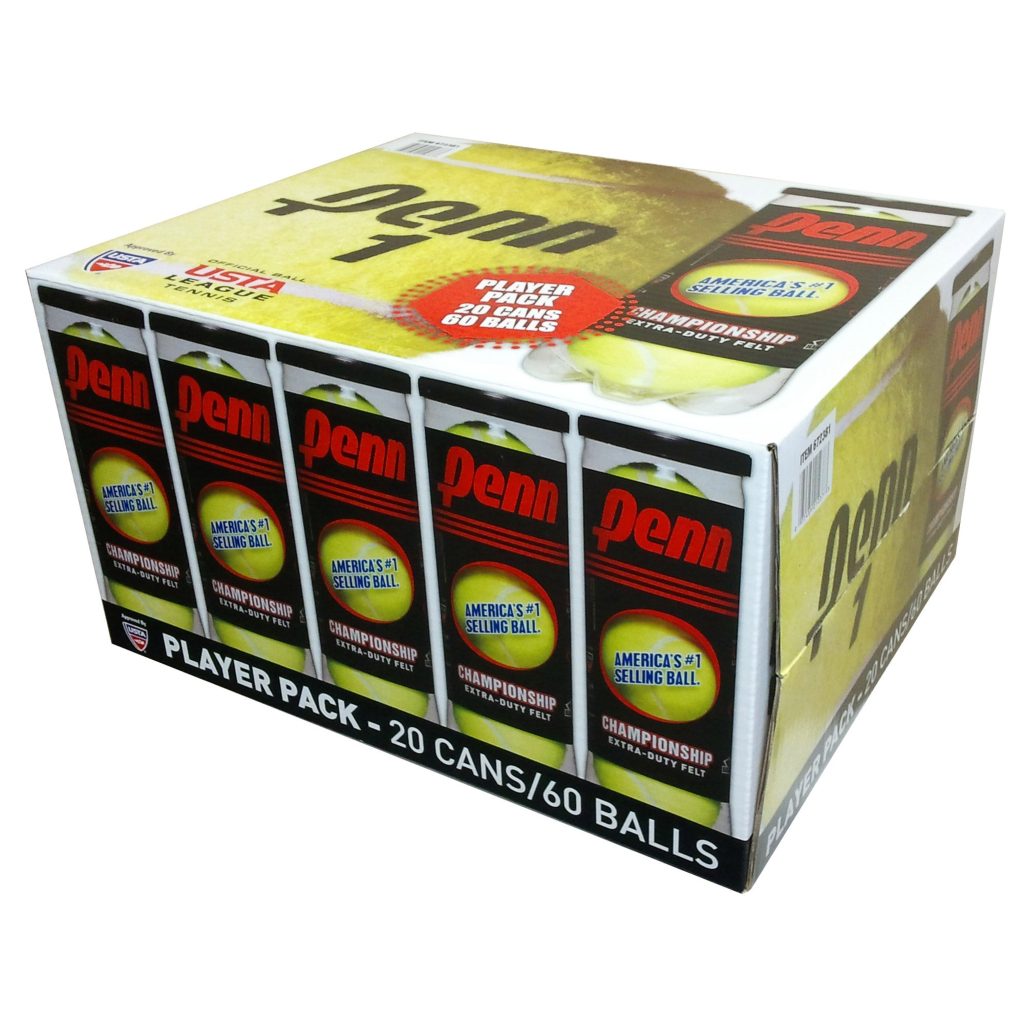PENN EXTRA DUTY 20PK TENNIS BALLS